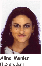 ￼
Aline Munier
PhD student