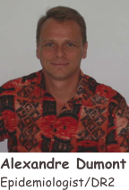 ￼
Alexandre Dumont
Epidemiologist/DR2